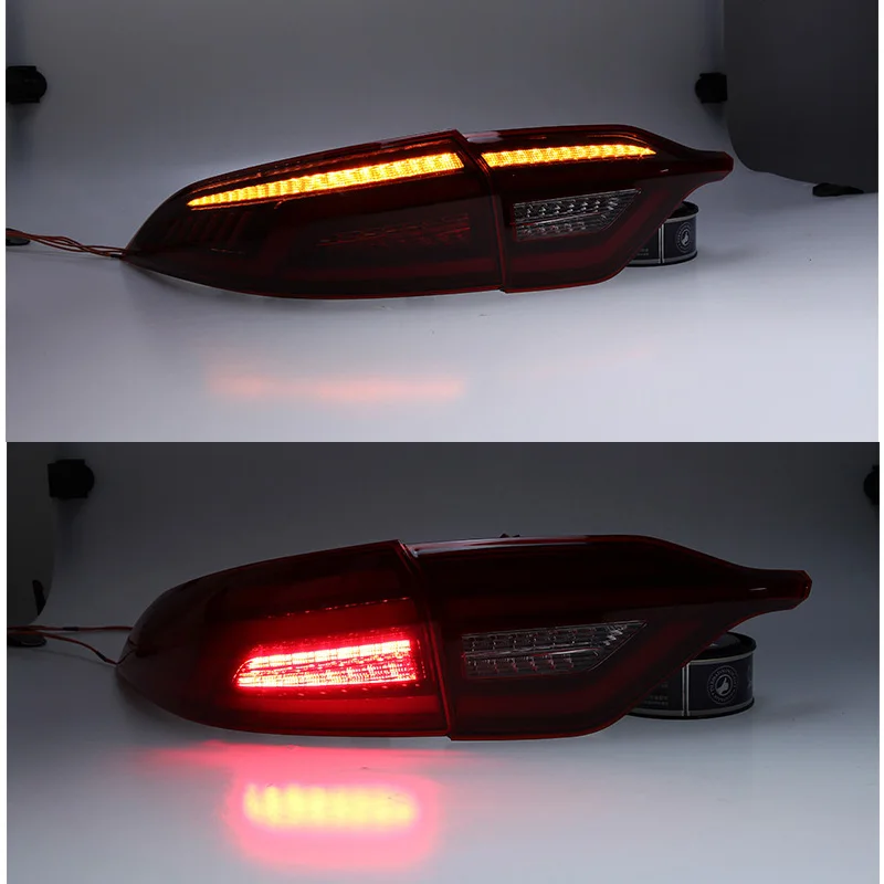 For Toyota Corolla Levin taillights 2019 2020 rear light upgrade with dynamic turning signal+LED break rear lamp