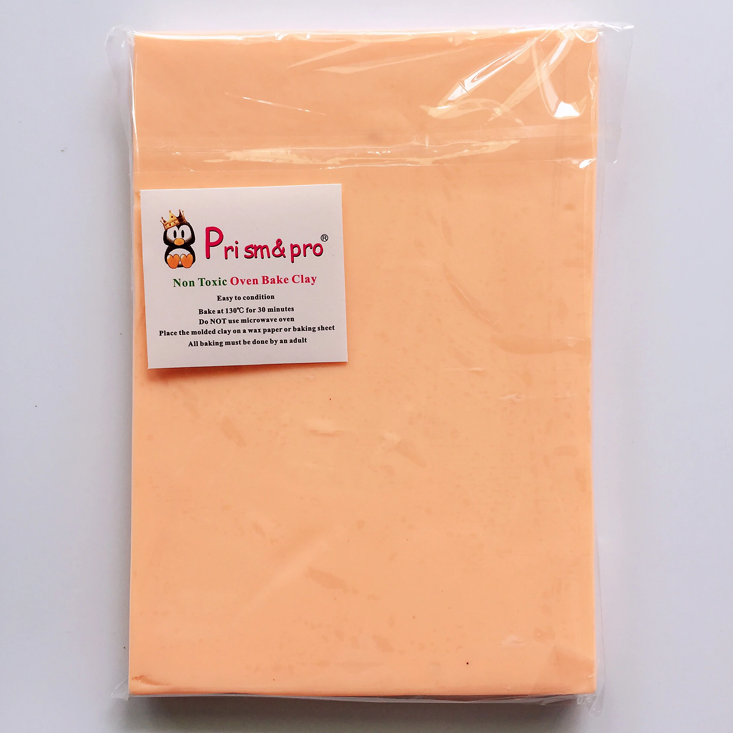 Color blanco o color piel 250 g (0,55 lb) por PC, 250 g/lote Prism & Pro Brand Export USA arcilla, arcilla polimérica