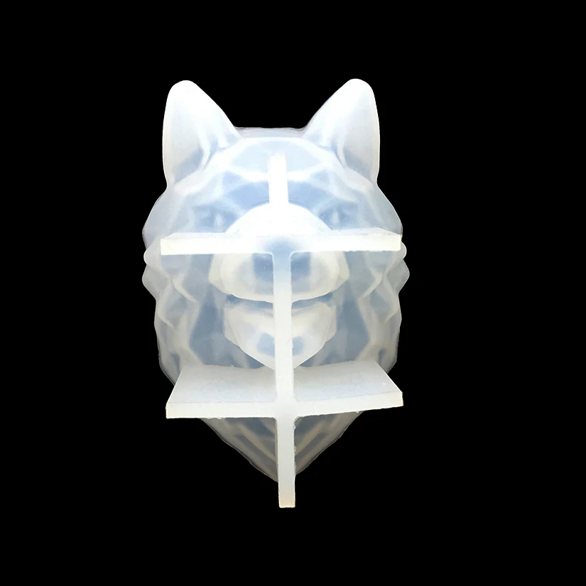 3D Bär Einhorn Horn Weihnachts-Hirsch Baum Katze Liebesherz Löwe Wolf Ente Silikon Zuckerform Fondant Kuchendekorationswerkzeuge – Detail 15