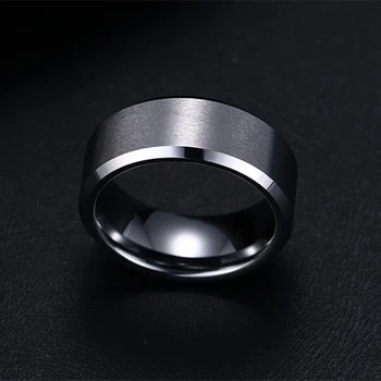 Alternative view of Elegant Fashion Charm Jewelry Stainless Steel Rings for Women Men Party Birthday Gift