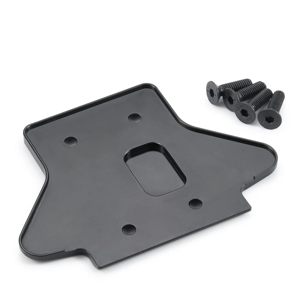 AXSPEED-Placa de cubierta protectora inferior de eje trasero de Metal para coche de control remoto, piezas de actualización de camión, 1/8, KRATON TALION 6S