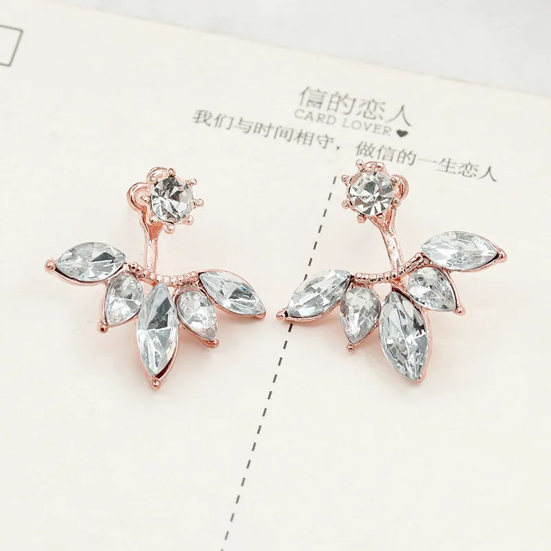 Korean Sweet Small Daisy Stud Earring For Women Zircon Flower Girls Fashion Earrings Trend Party Jewelry Gift