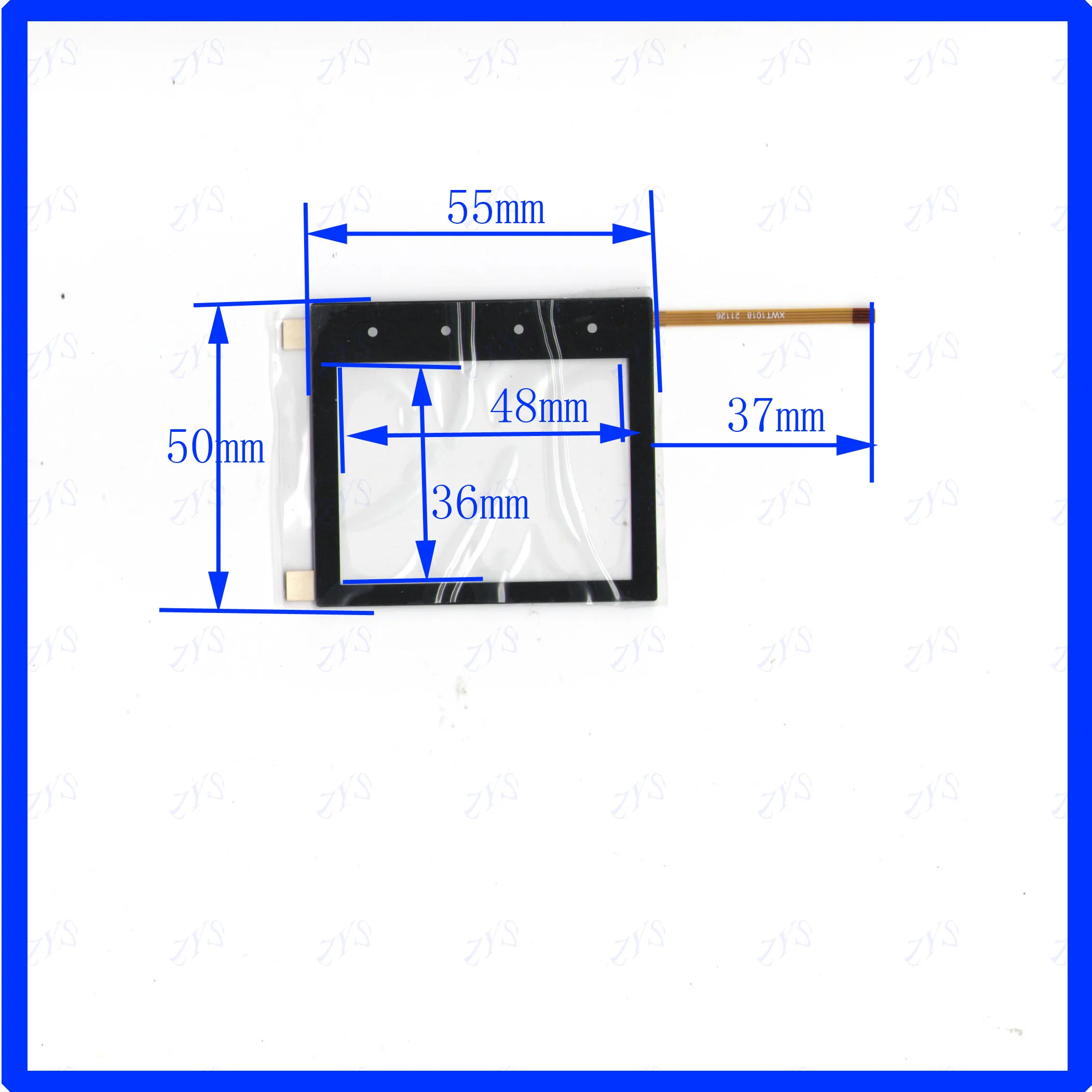 

ZhiYuSun XWT1018 this is compatible Touch Screen for GPS the GLASS is for tble compatible 55*50mm XWT 1018