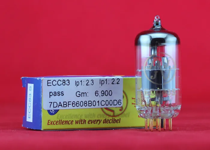 

Factory Test And Matched Vacuum Tube JJ ECC803S Golden Foot Replace 6N4/5751 ECC83 E83CC 12AX7 Signal Tube 1 pcs