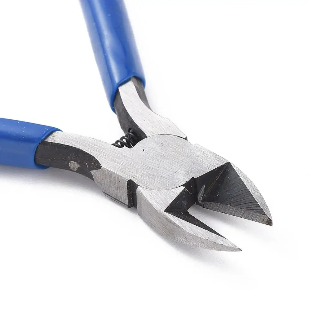 Takı pense yan kesme pense Flush kesiciler pense Ferronickel karbon sertleştirilmiş çelik takı yapımı araçları 125x70x10mm