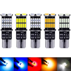 RXZ 1PCS T10 W5W LED Bulbs 194 Canbus Car Interior Reading Light 26SMD 4014 Instrument Lights Lamp Dome Lamp 12V 6000K No Error