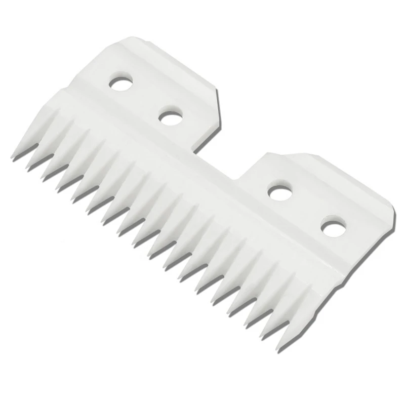 10Pcs/Lot Replaceable Ceramic 18 Teeth Pet Ceramic Clipper Cutting Blade for Oster A5 Series