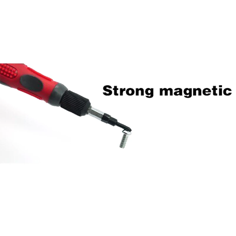 1Piece Red&Black Dual-use screwdriver 2.0mm Slotted/Phillips 2 in 1 Precision Screwdriver WLXY-2018