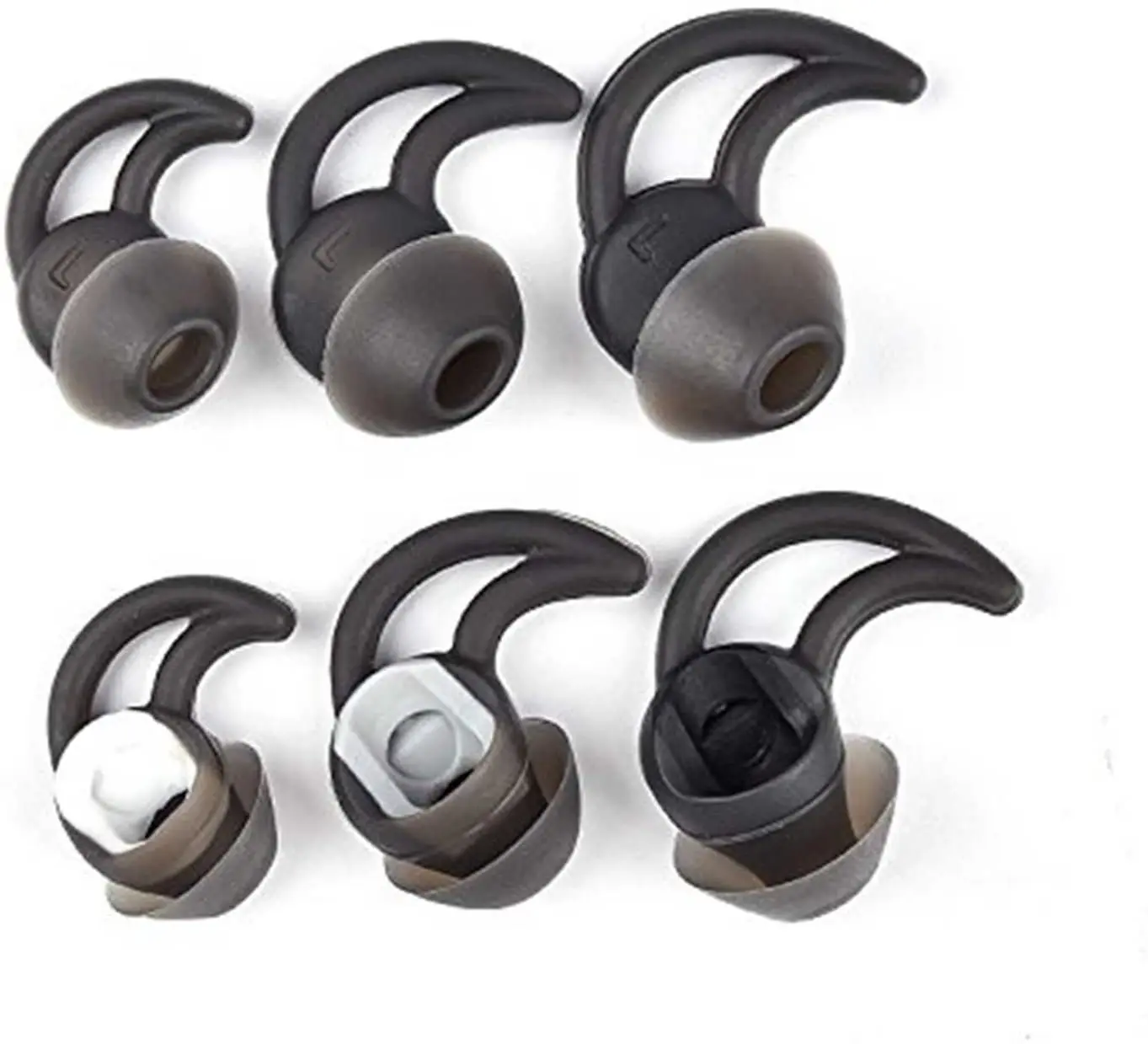 Rhinenet wymienne końcówki słuchawek dousznych do Bose QC20 QC20i SIE2i IE2 IE3 SoundSport w słuchawkach dousznych izolacja akustyczna SoundSport