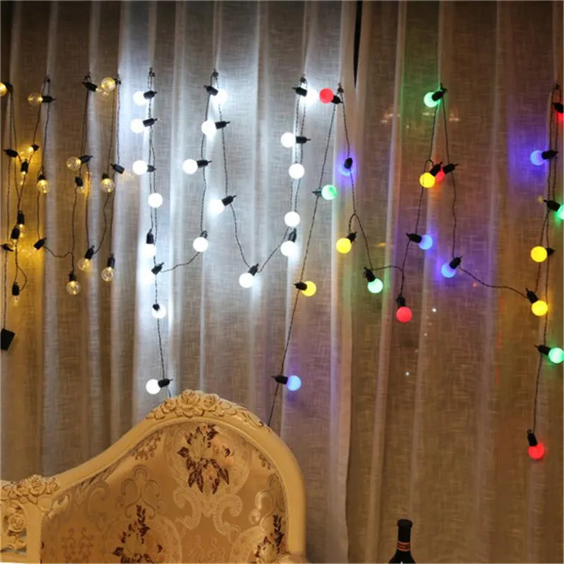 15M USB LED Globe Festoon Party Ball string light outdoor/indoor Christma Light Connectable fairy light wedding garden party