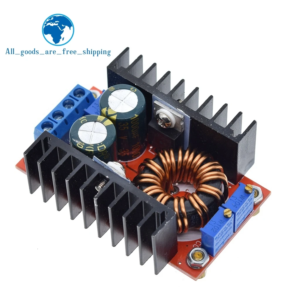 DC-DC 80W Buck-Boost-Wandler 9-35 V auf 1-35 V Buck-Booster DC Step-Down-Step-Up-Adaptermodul Einstellbarer Spannungsregler – Detail 2