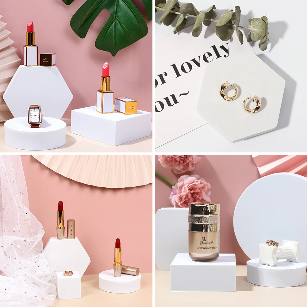 INS مكعب التصوير الدعائم رغوة هندسية مكعب استوديو الصور للمجوهرات مستحضرات التجميل الحلي الغذاء اطلاق النار الدعائم للتصوير الفوتوغرافي