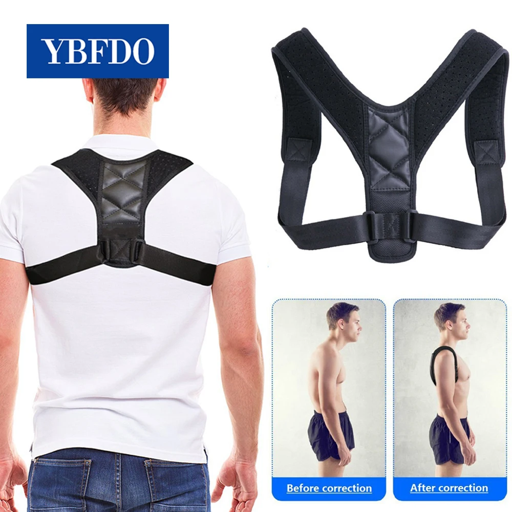 

Adjustable Therapy Posture Corrector for Men Shoulder Support Back Brace Posture Correction Back Support Shoulder Belt