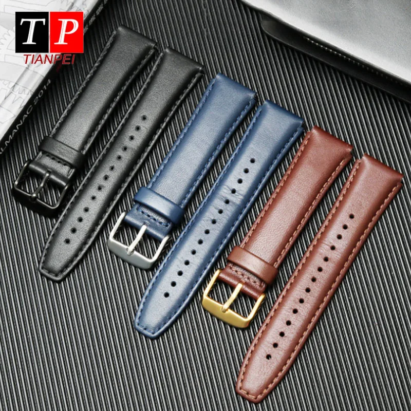 Genuine leather 18mm watch strap for huawei B5 watch band business edition wristwatches accessories watch bracelet waterproof