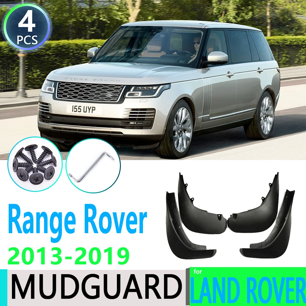 for  Land Rover Range Rover 2013~2019 L405 2014 2015 2016 2017 Mudguard Mud Flaps Guard Splash Flap Mudguards Car Accessories