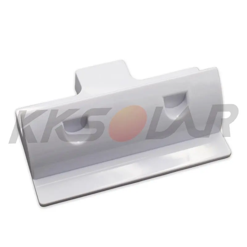 Imagem -05 - Suporte de Montagem do Suporte do Painel Solar Abs Garagens de Veículo Branco para Kits de Caravana Solar rv Motorhomes Pcs