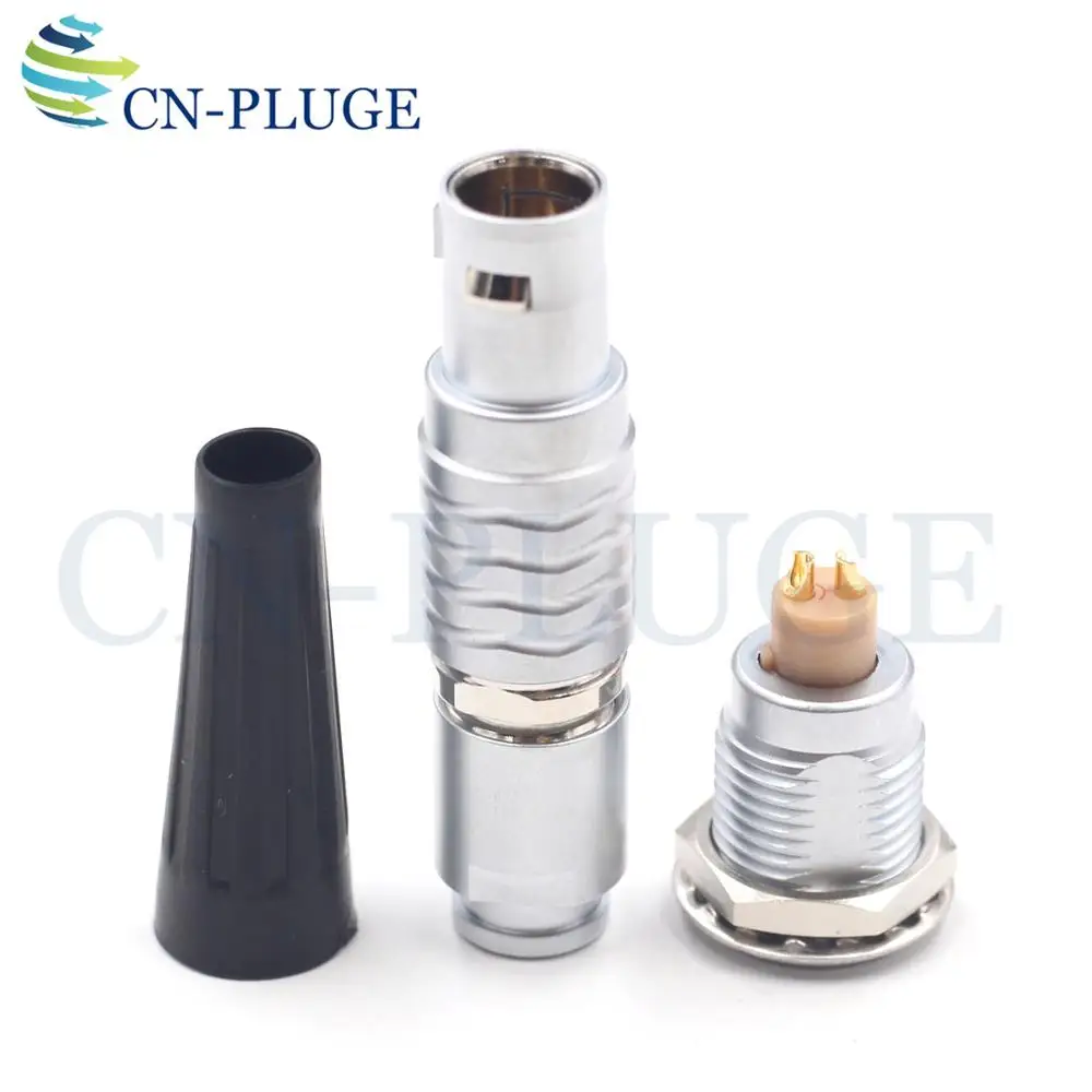 FGG/EGG 1B Connector 2 3 4 5 6 7 8 10 14 16 Pin M12  Electronicos connctor Male Plug female socket Push Pull Fast Connector