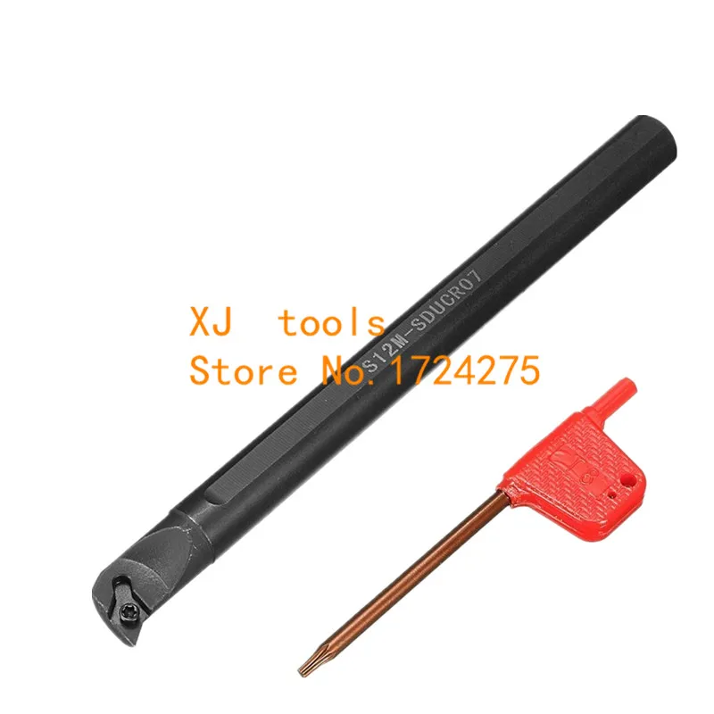 S06K-SCLCR06 S06H / S07K / S08K / S10K / S12M 95-graad spiraaldraaigereedschaphouder SCLCL06 Kotterbaar CCMT 060204   Hardmetalen inzetstuk
