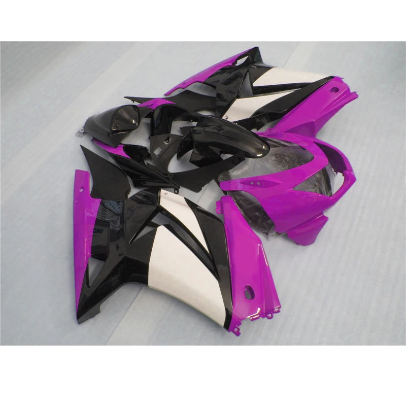 

ABS Plastic Injection Motorcycle parts for Kawasaki Ninja 250R fairing kit 2008-2014 purple black set 250r 08 09 11 12-14 GJ06