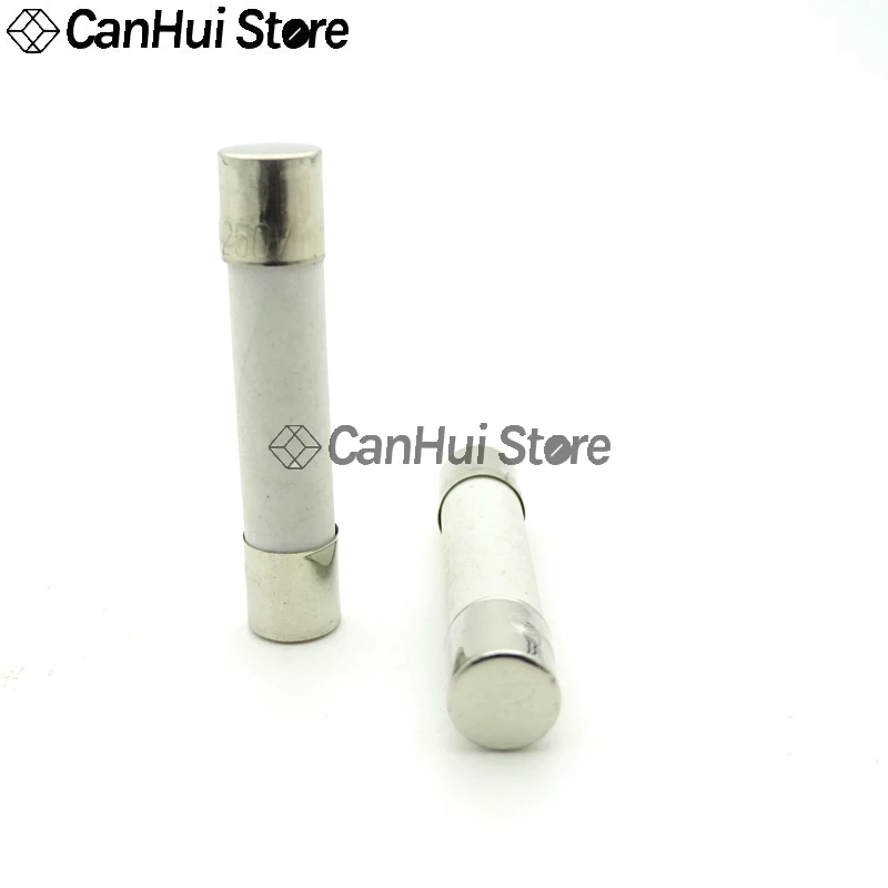 10PCS 6*30 Fast Blow Ceramic Fuse 6x30mm Fuse 250V 0.5A 1A 2A 3A 4A 5A 6A 8A 10A 12A 15A 16A 20A 25A 30A