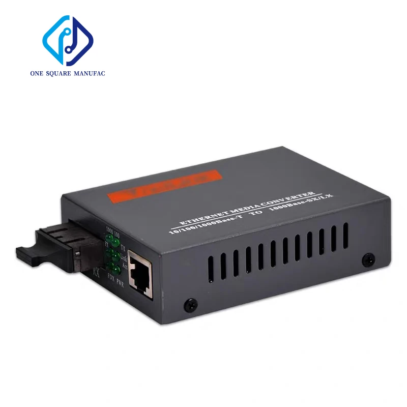 NetLink HTB-GM-03 Ethernet Media Converter 2km SC RJ45 10/100/1000Base-T TO 1000Base-SX/LX Multimode Fiber Converter