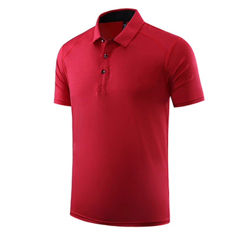 Camiseta respirável masculina de golfe, manga curta, roupa casual, lapela confortável, secagem rápida, verão, nova, Dropshipping