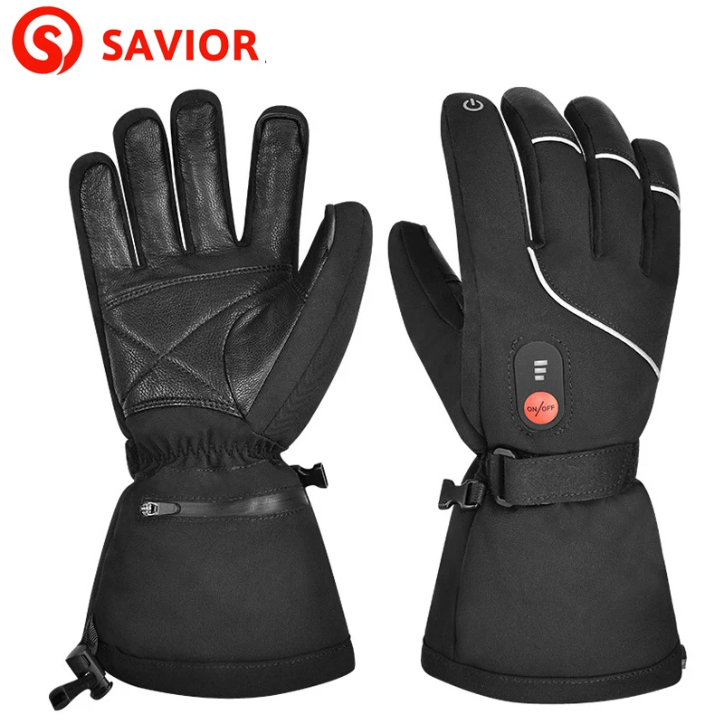 

Winter Hand Warmer Heated Gloves Outdoor Thermal Electric Warm Waterproof Battery Powered For Motorcycle Hunting Skiing Gloves