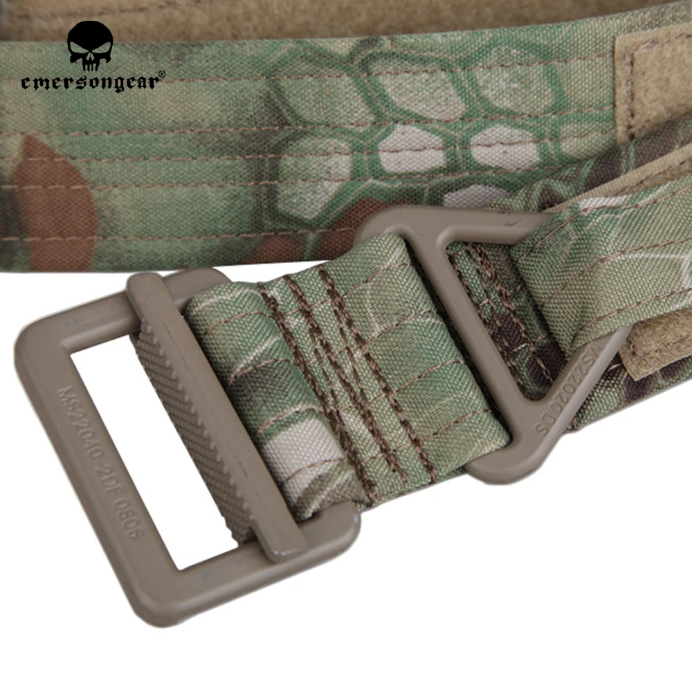 Emersongear Tattico CQB Rappel Cintura da combattimento Caccia da campeggio esterna Airsoft Cintura in vita Ciclismo Combattimento Tiro all\'aperto