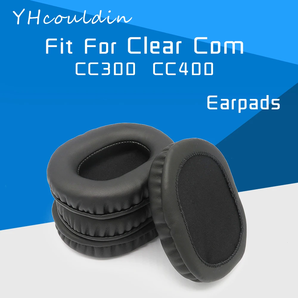 Nauszniki do Clear Com CC300 CC400 akcesoria do słuchawek wymienne poduszki na uszy