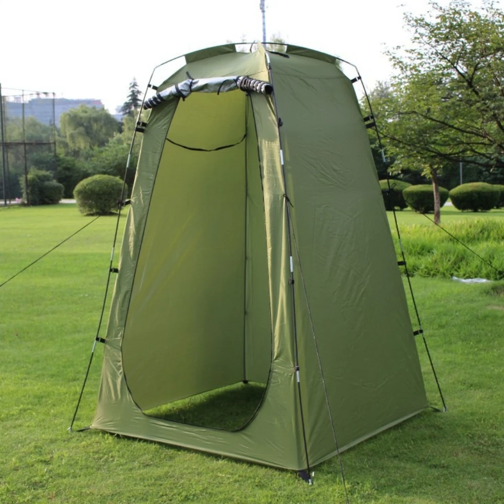Portable Outdoor Camping Shower Bathing Tent With Privacy Toilet Changing Room For Tourist Tents  Camping Fitting Fitting Room