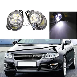 Car LED Lights Front Bumper Fog Lamp Light With Bulbs For VW Passat B6 3C 2006 2007 2008 2009 2010 2011 Car-Styling