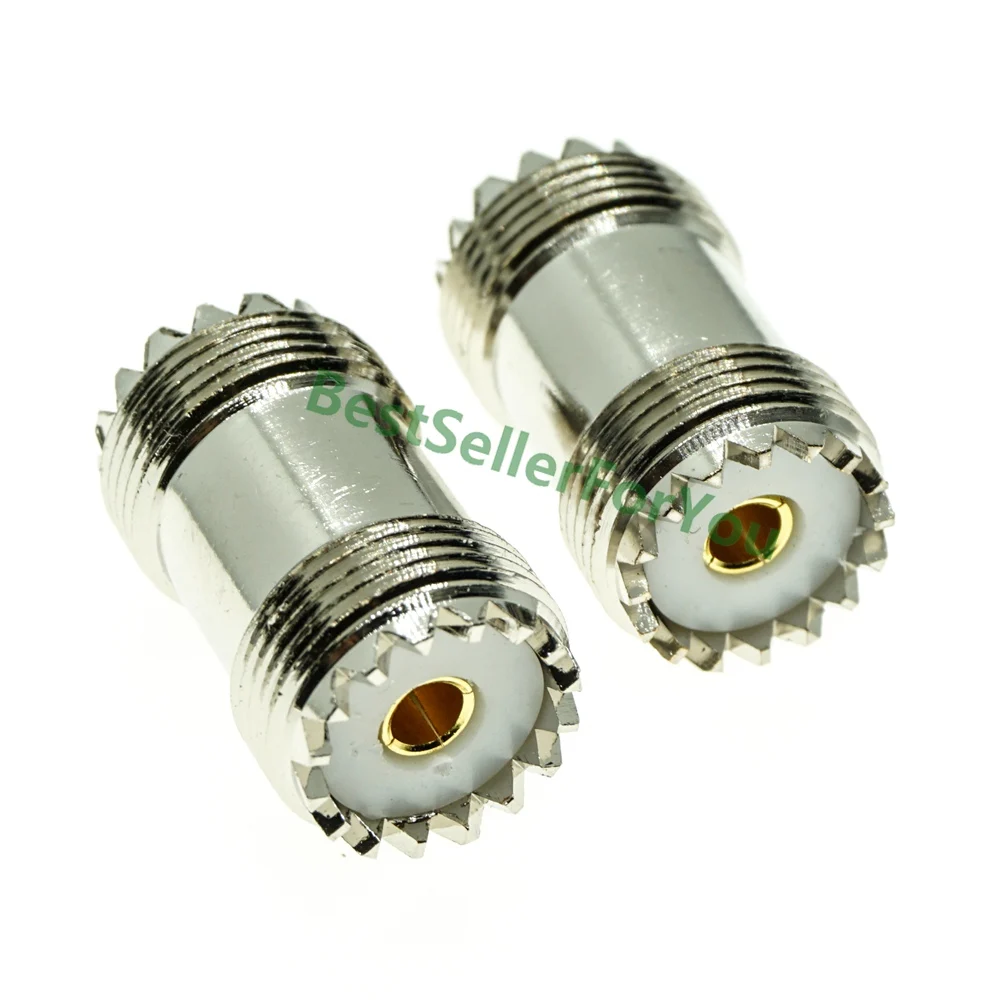 

UHF Female SO-239 Jack to UHF Female SO239 lot RF Coax Coaxial Adapter Connector for PL-259 UHF Male S