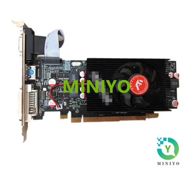 For AMD Radeon R7 350 PCI-e 3.0 4GB DDR5 HDMI+VGA+DVI full low bracket video graphics card Discrete graphics support Win10