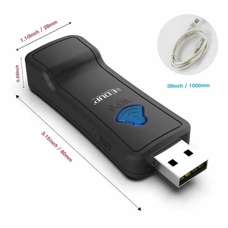 محول لاسلكي USB واي فاي لهاتف smarga ، تلفزيون Viera الذكي ، Sony WIS09ABGN