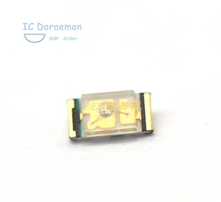 100pcs 19-217/GHC-YR1S2/3T 0603 SMD Light-emitting diode emerald green original