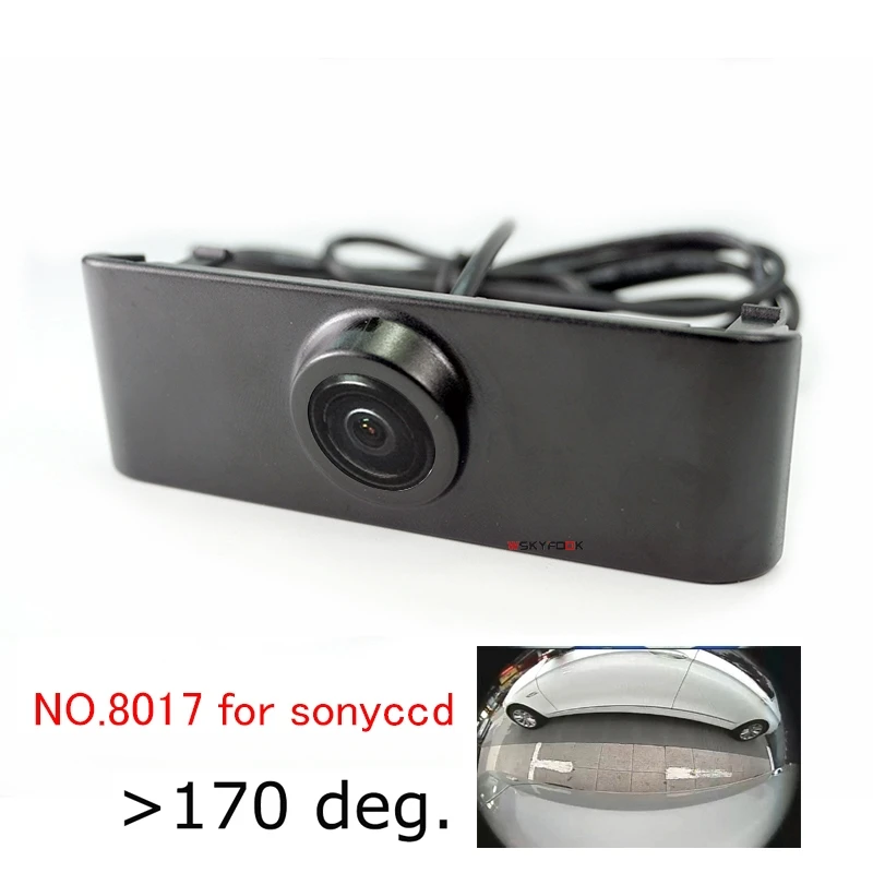 AHD 1920*1080P fisheye view High Quality Car Logo Front Camera for Audi  A4L 2013 for Audi A4 B8.5 2013-2015 front Brand camera