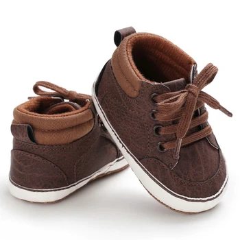 Chaussures classiques en toile pour bébé garçon, pour les premiers pas, ou avant la marche, pour enfant, nouveau