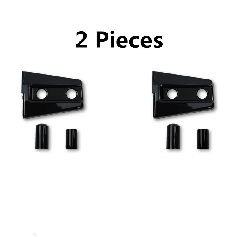 New 8pcs Black Door Hinge Cover For Jeep Wrangler 4 Door 2007 - 2016 4pcs Door Hinge Cover For Jeep Wrangler JK Unlimited 2 Door