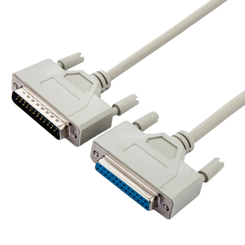 1.5m/3m/5m 25Pin DB25 Parallel Male to Male/Female LPT Printer DB25 Cable Computer Cable Printer Extending Cable 25 Pin LPT