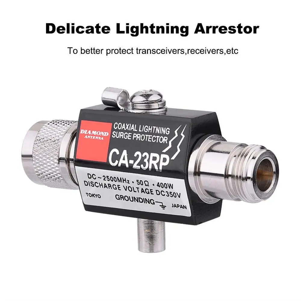 CA-23RP CA-35RS PL259 SO239 Radio Repeater Coaxial Anti-Lightning Antenna Surge Protector