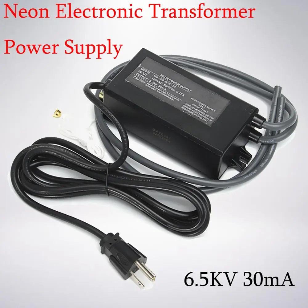 

6.5KV 30mA 90W Neon Light Transformer Electronic Power Supply