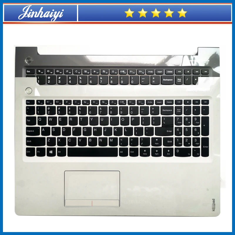 

Laptop keyboard for Lenovo ideapad 510-15ISK 310-15Ikb palm rest shell upper cover case