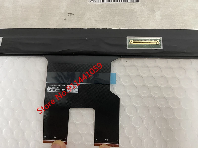 Imagem -03 - Original 15.6 Polegada 4k Uhd 3840x2160 Lcd Assembléia Digitador da Tela de Toque para hp Spectre X360 15-eb Série 15-eb0043dx