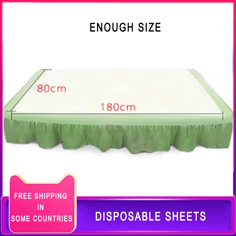 10/20/50/100pcs Disposable Bed Sheets Bedroom Massage Table Sheets Beauty Salon Spa Travel Hotel Thicken Non-woven Fabric Sheet