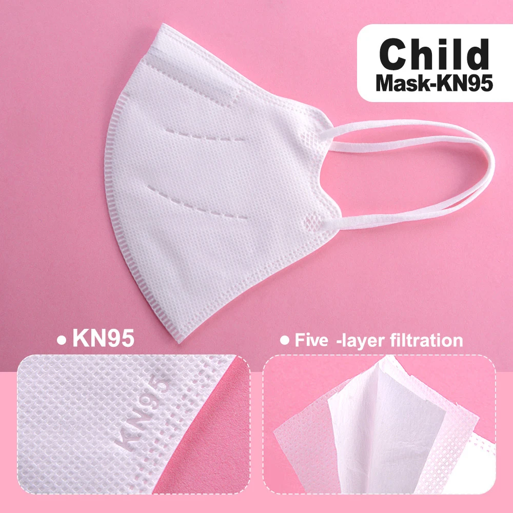 FP2 Masks For Children FFP2mask 6-12 Years Old Mascarilla Infantil FPP2 Homologada CE FFP2 Niños Reusable KN95 Kids Masks