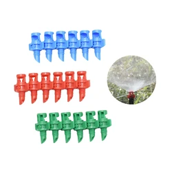 60pcs 90° 180° 360° Angle Simple Refraction Sprinkler Nozzle Head High Quality Garden Fruit Tree Irrigation Misting Nozzle