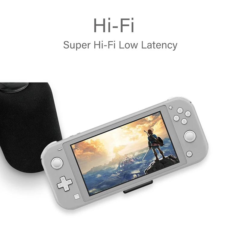 Беспроводной Bluetooth-аудиоадаптер GuliKit NS07, передатчик USB-C для Nintendo Switch / Switch Lite/ PS4/ PS5/ПК