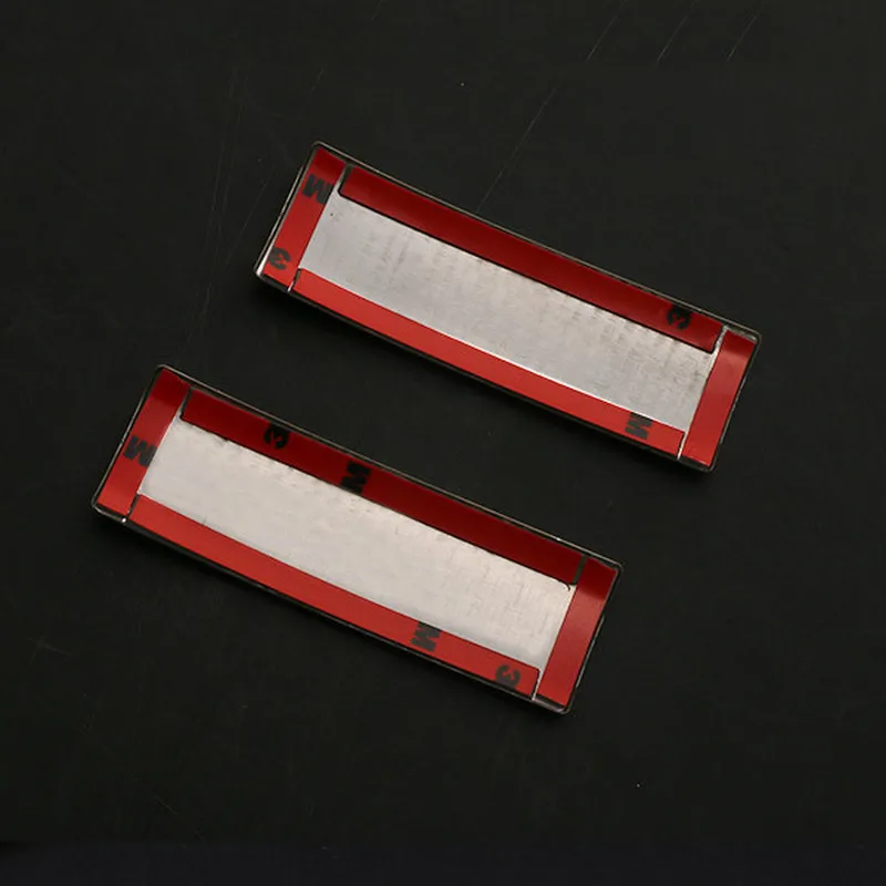 2pcs Car Accessories for Toyota Noah/Voxy 80 Chrome Stainless Steel Sticker Car Interior Door Handle Cover Protectors