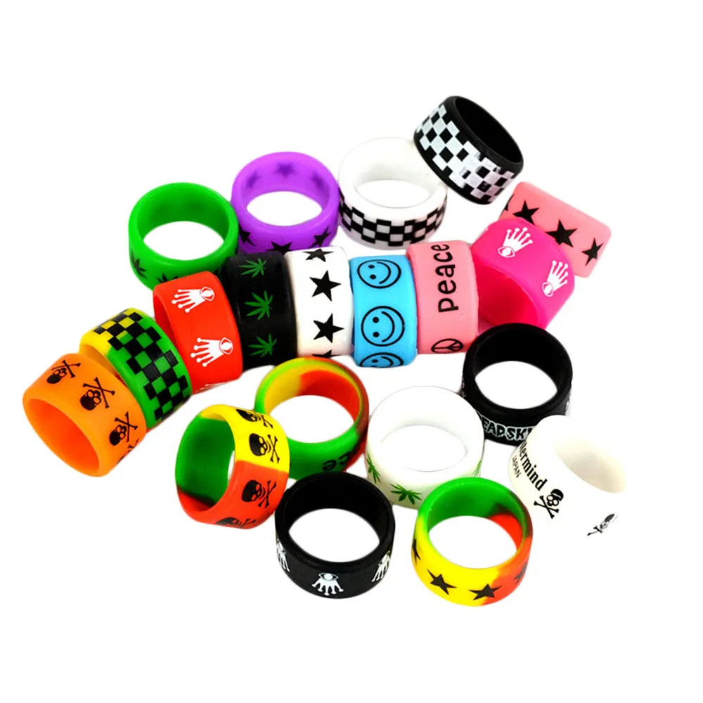 Colorful Vapor Band Non-Slip Silicone Vapor Ring for Vapor Mechanical Mods Rings Tank Vape Mods Vapor  Mechanical Band