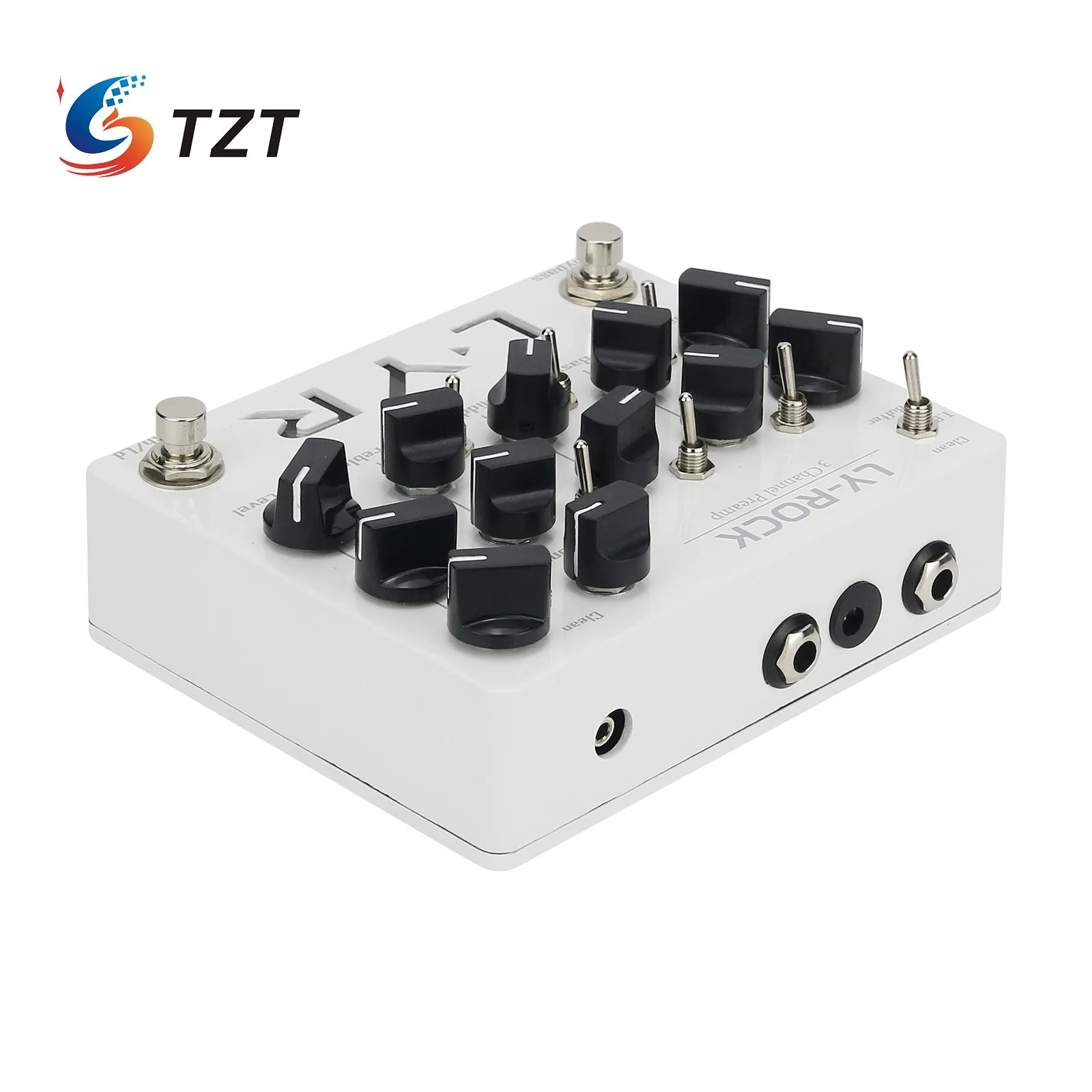 Гитарные аксессуары TZT для KSR Ceres, 3-канальный предусилитель для посадки, предусилитель тона, чистый ритм, отключение